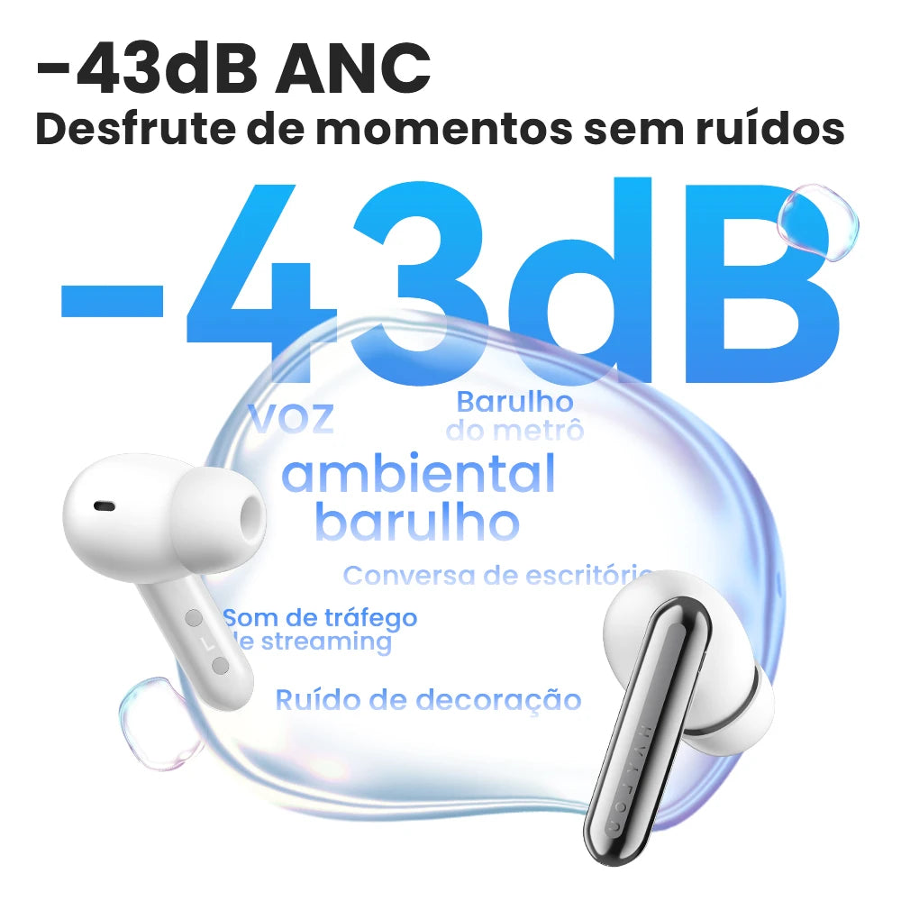 Fone Mori Pro Bluetooth 5.4 -43dB ANC A