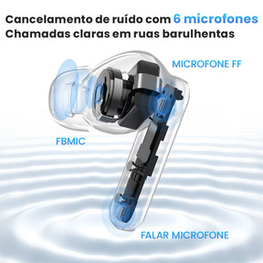 Fone Mori Pro Bluetooth 5.4 -43dB ANC A