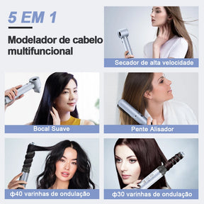 Escova Modeladora 5 em 1 - New Hot Air Styler™ 2025 ORIGINAL