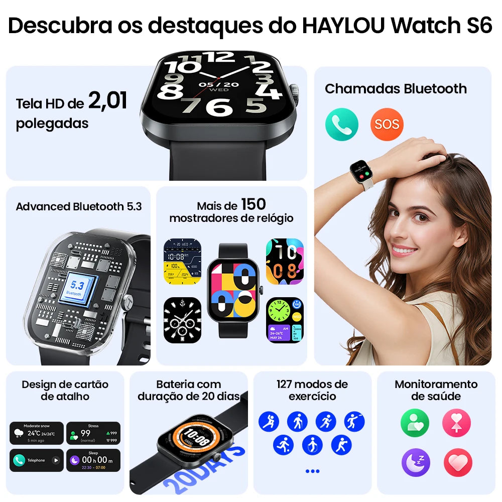 Smart Watch S6 Voice Calling